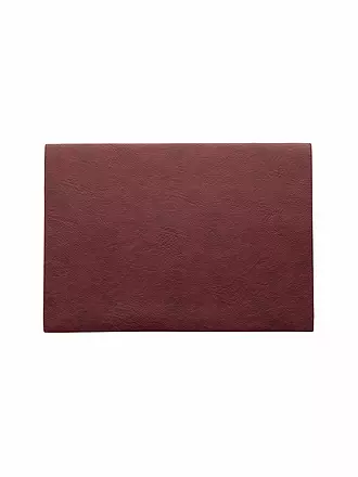 ASA SELECTION | Tischset "Vegan Leather" (Corn) | rot